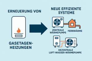 Gasetagenheizungen vor dem Aus